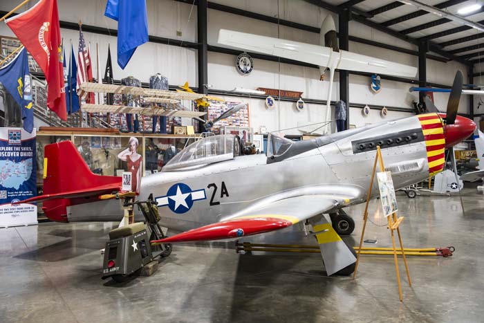 Aircraft engine restoration in HAS Museum workshop